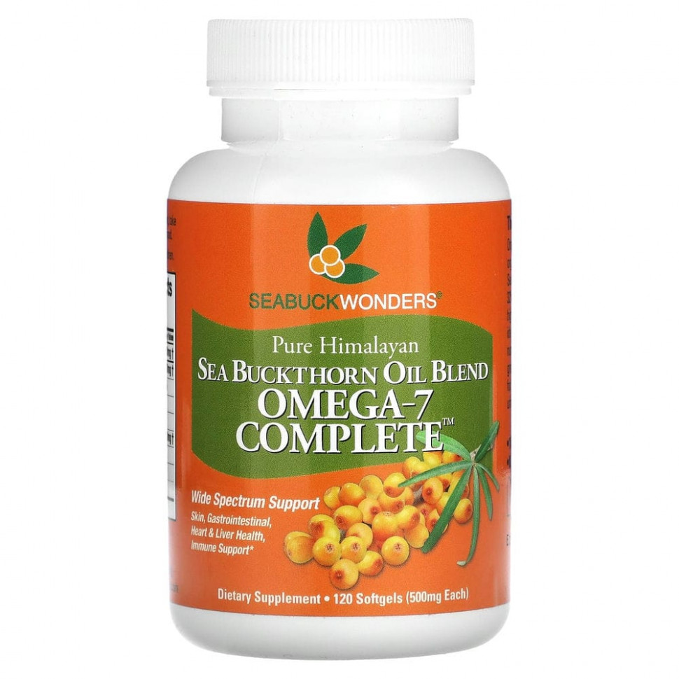   (Iherb) SeaBuckWonders,   , Omega-7 Complete, 500 , 120  ,   7980 