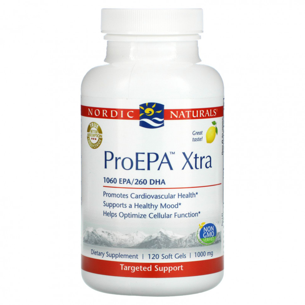   (Iherb) Nordic Naturals, ProEPA Xtra, , 1000 , 120      -     , -, 