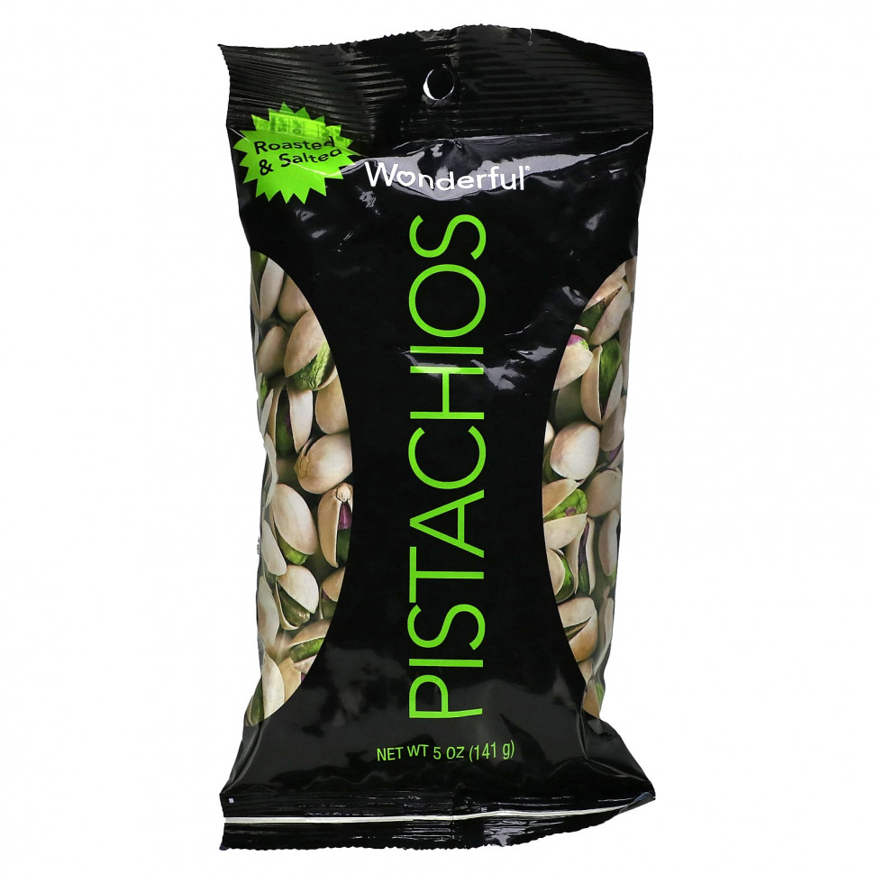 ���� ������ (Iherb) Wonderful Pistachios, ������� � �������, 141 � (5 �����), ������ �� 1120 ���