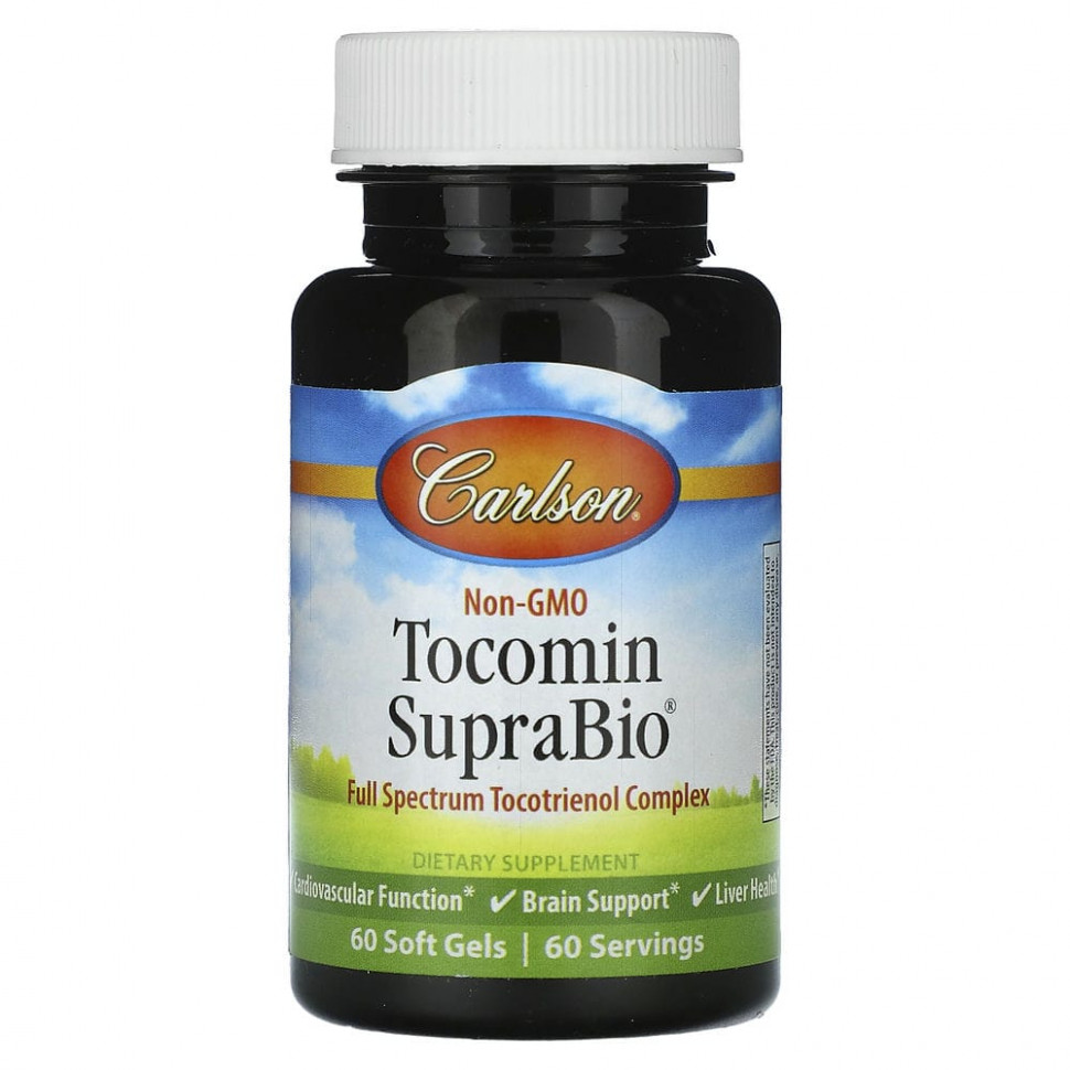   (Iherb) Carlson, Tocomin SupraBio, 60  ,   3450 