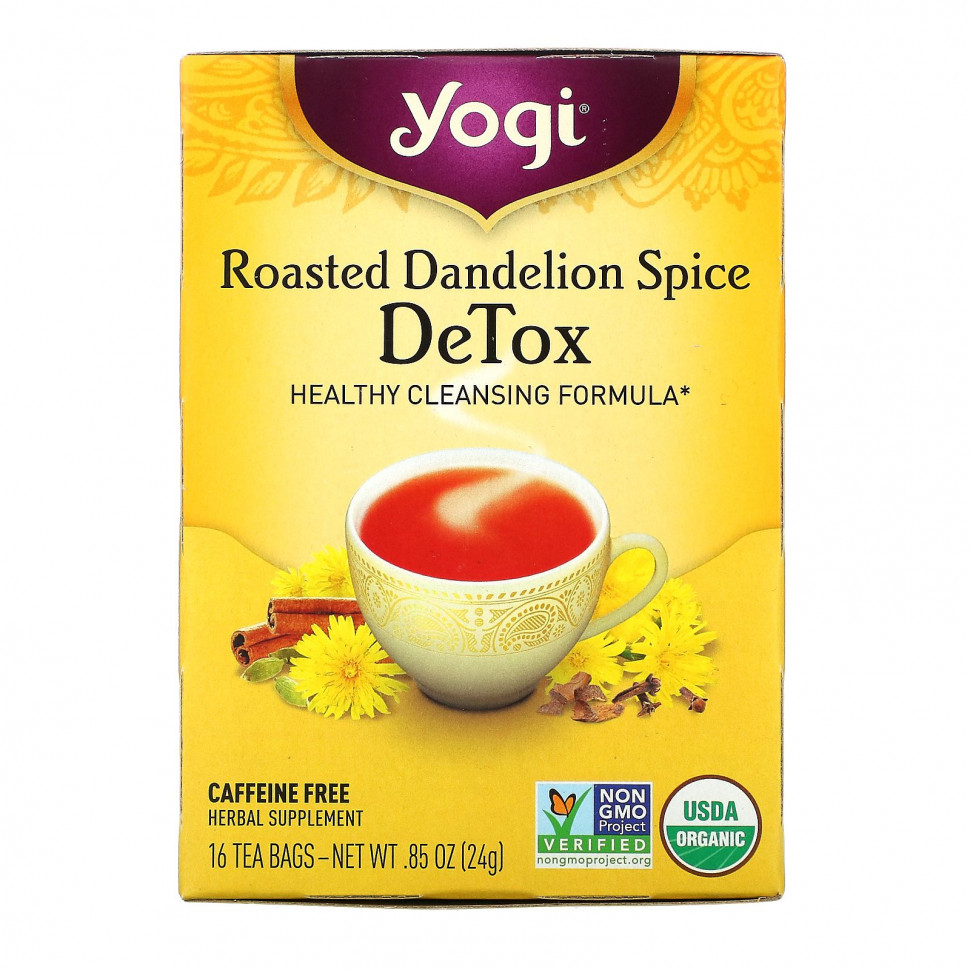   (Iherb) Yogi Tea, Detox,     ,  , 16  , 24  (0,85 ),   930 