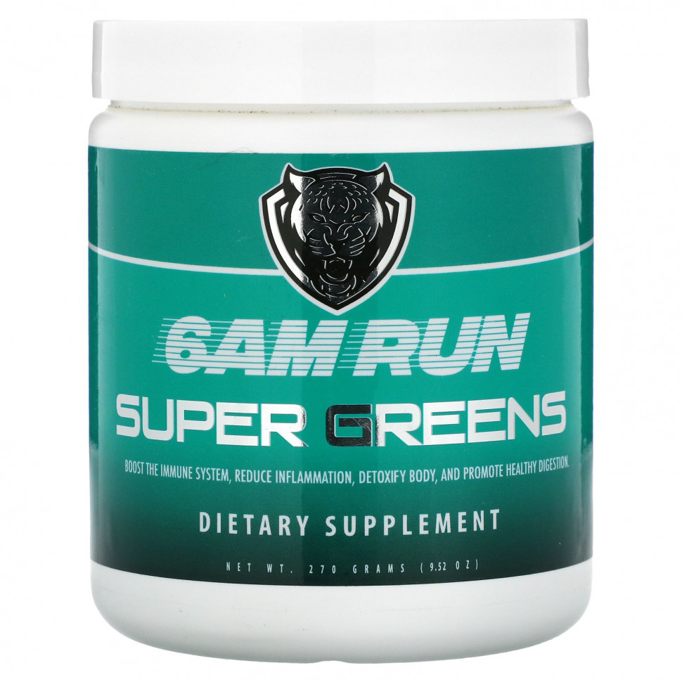   (Iherb) 6AM Run, Super Greens, 270  (9,52 )    -     , -, 