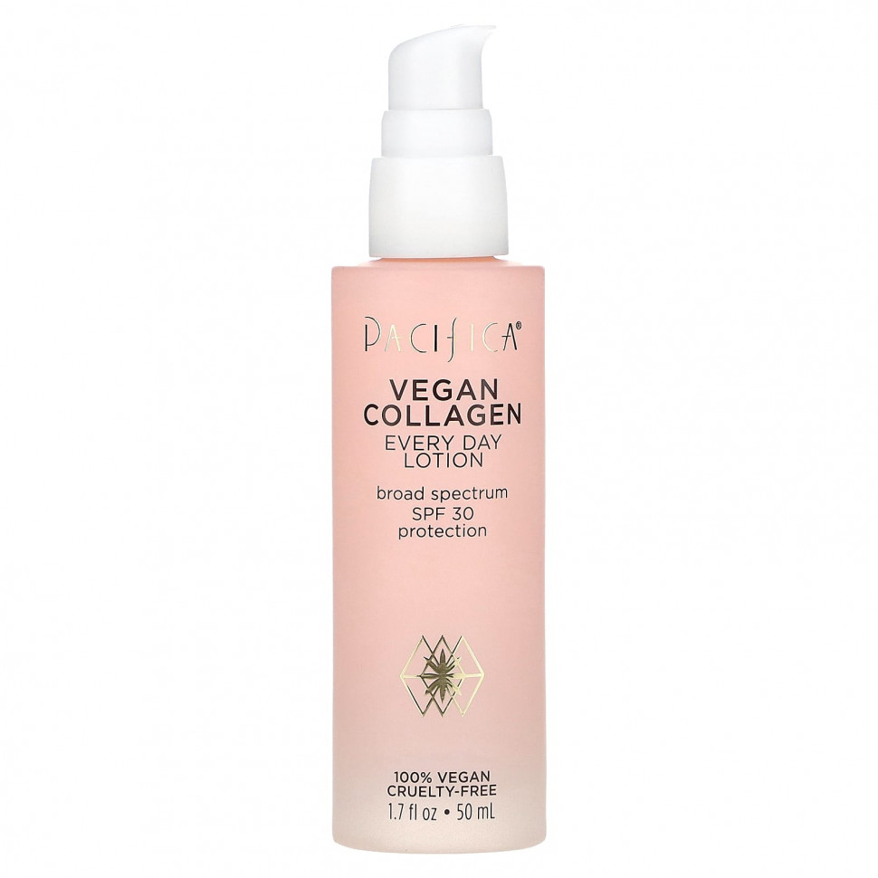 ���� ������ (Iherb) Pacifica, Vegan Collagen, ���������� ������, SPF 30, 50 �� (1,7 ����. �����), ������ �� 3140 ���
