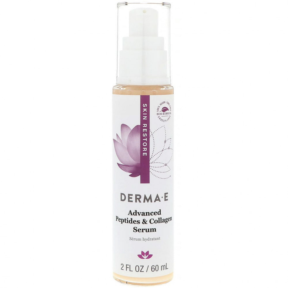   (Iherb) Derma E,  Advanced Peptides Collagen, 60  (2  )    -     , -, 