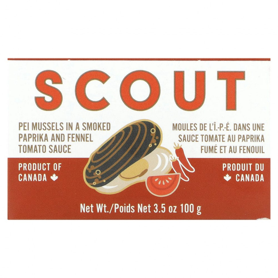 ���� ������ (Iherb) Scout, ����� ��� � �������� ������� � �������� ����� � ��������, 100 � (3,5 �����), ������ �� 1640 ���