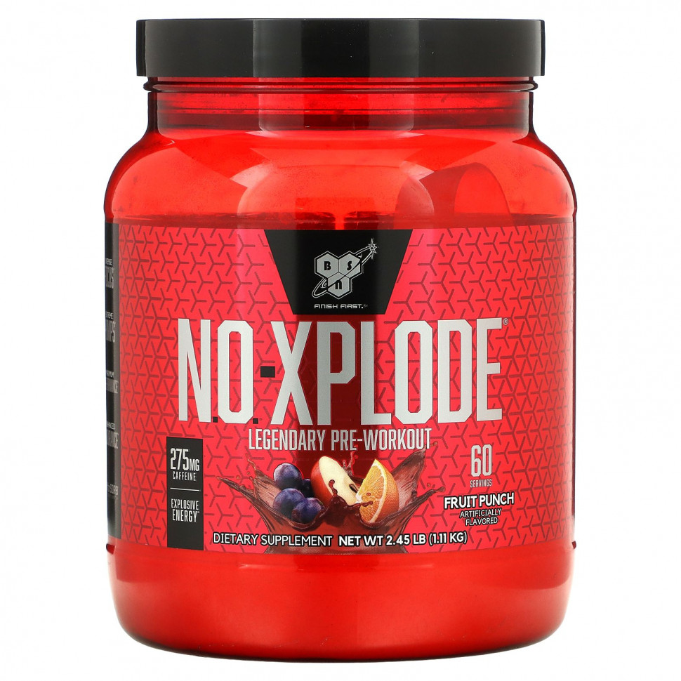 ���� ������ (Iherb) BSN, N.O.-Xplode, ����������� ����������������� ��������, ��������� ����, 2,45 ����� (1,11 ��), ������ �� 14740 ���
