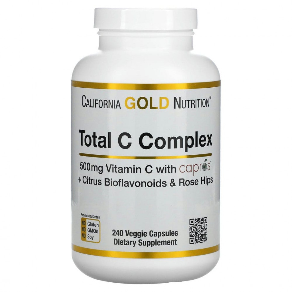   (Iherb) California Gold Nutrition, Total C Complex, 500 , 240  ,   3760 