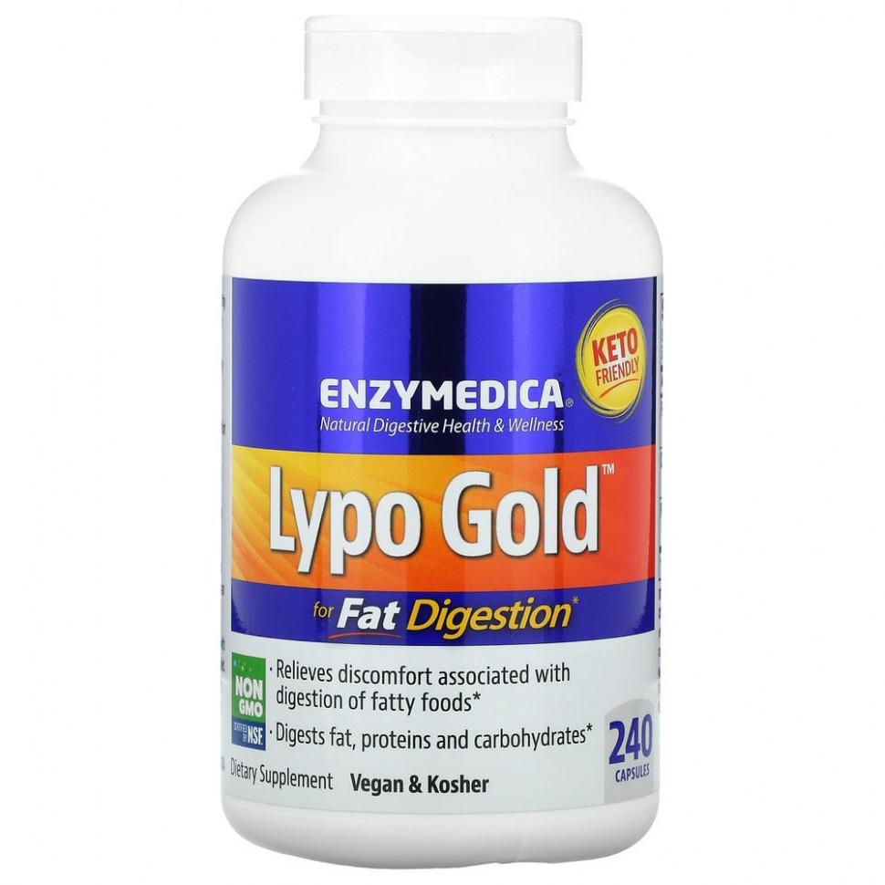   (Iherb) Enzymedica, Lypo Gold,    , 240     -     , -, 