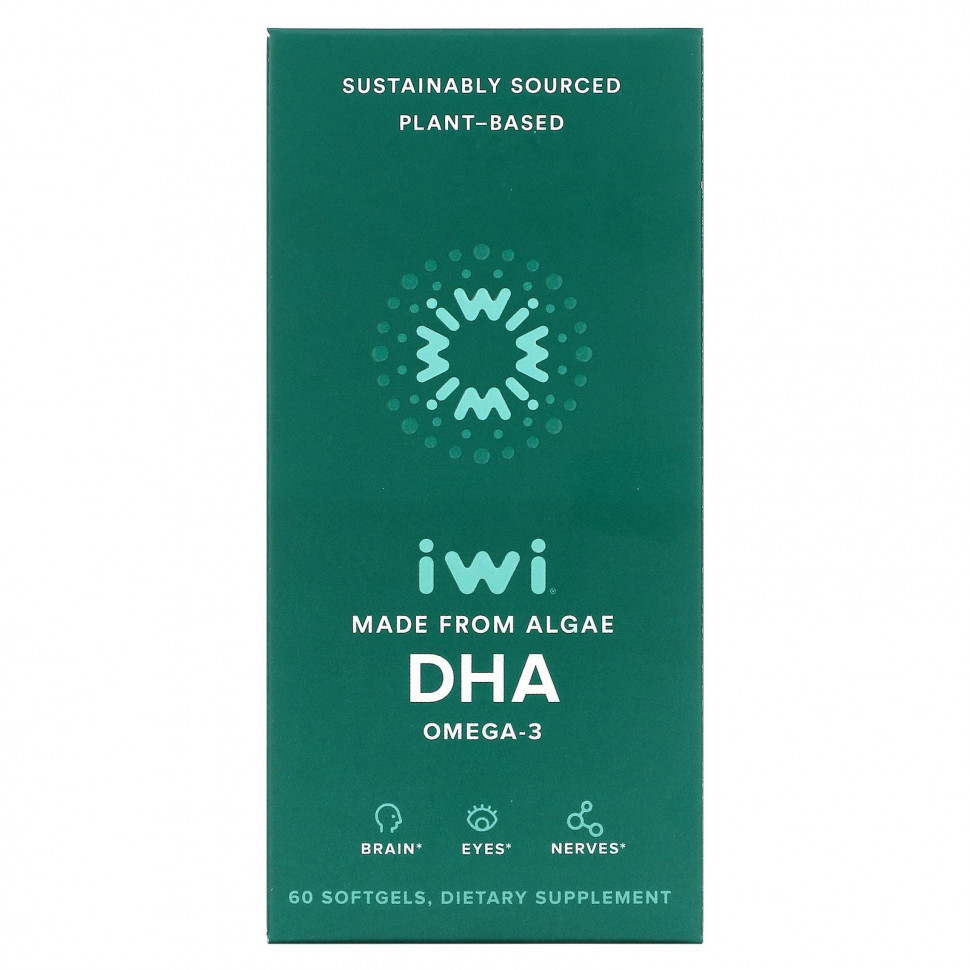 ���� ������ (Iherb) iWi, �����-3 ���, 60 ������ ��������, ������ �� 4600 ���