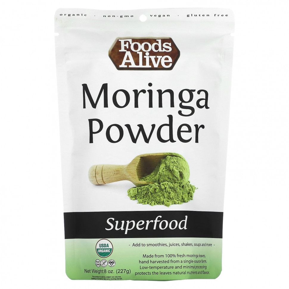 ���� ������ (Iherb) Foods Alive, Superfood, ������� �������, 227 � (8 �����), ������ �� 3000 ���