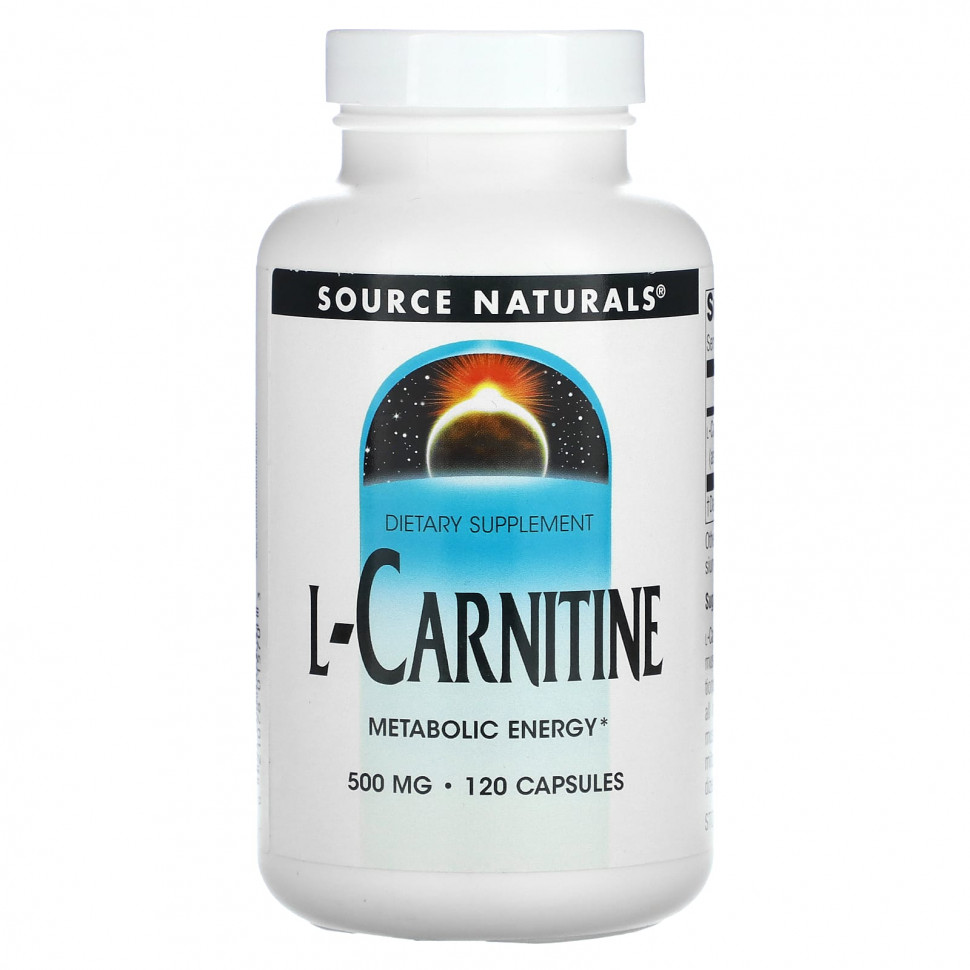 ���� ������ (Iherb) Source Naturals, L-��������, 500 ��, 120 ������, ������ �� 5100 ���