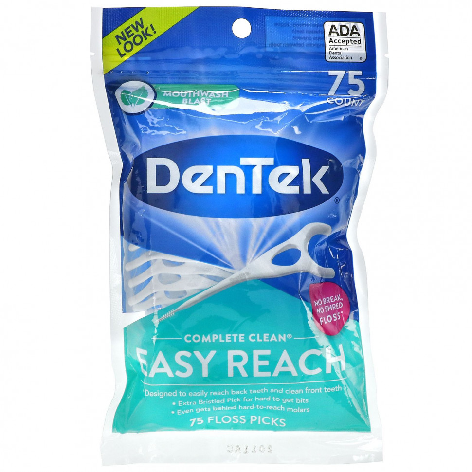   (Iherb) DenTek, Complete Clean,  ,    , 75     -     , -, 