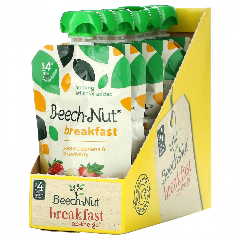 ���� ������ (Iherb) Beech-Nut, Breakfast, ������, ���� 4, ����� � ��������, 12 ��������� �� 99 � (3,5 �����), ������ �� 5310 ���