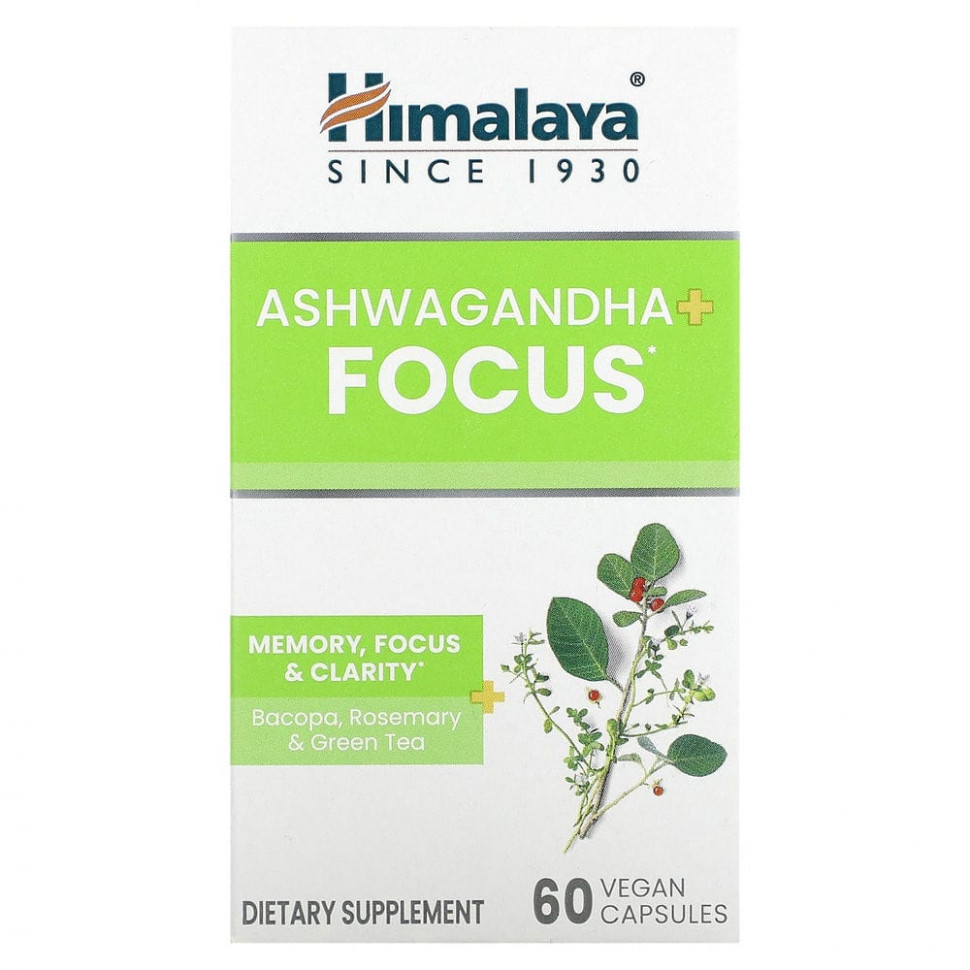   (Iherb) Himalaya, Ashwagandha + Focus`` 60      -     , -, 