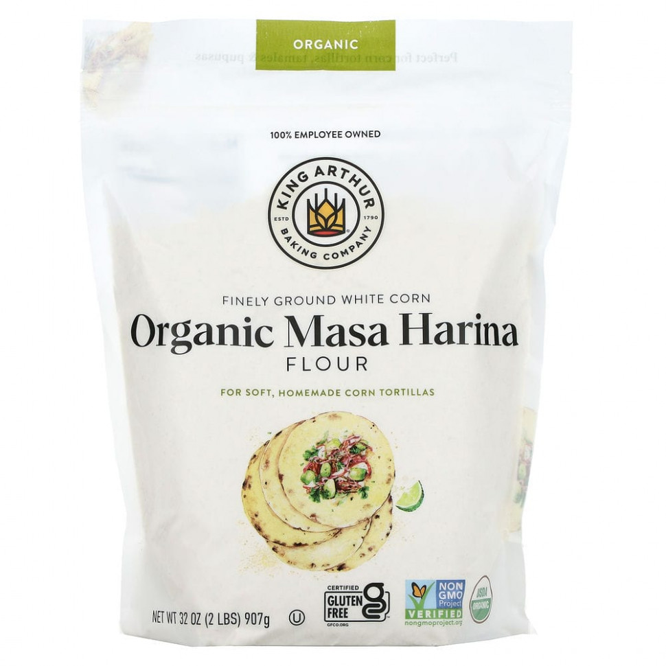���� ������ (Iherb) King Arthur Flour, ������������ ����-������ �� ����� �������� ������� ������, 907 � (2 �����), ������ �� 2400 ���