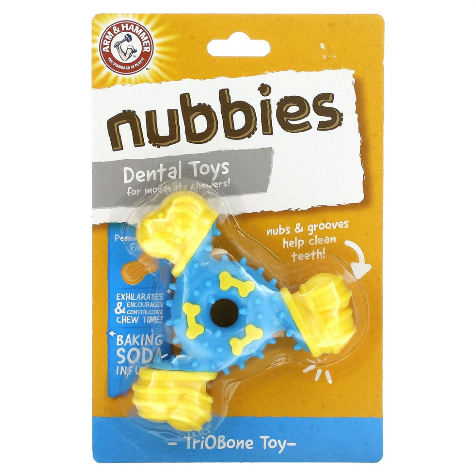   (Iherb) Arm & Hammer, Nubbies,    ,   , TriOBone,  , 1     -     , -, 