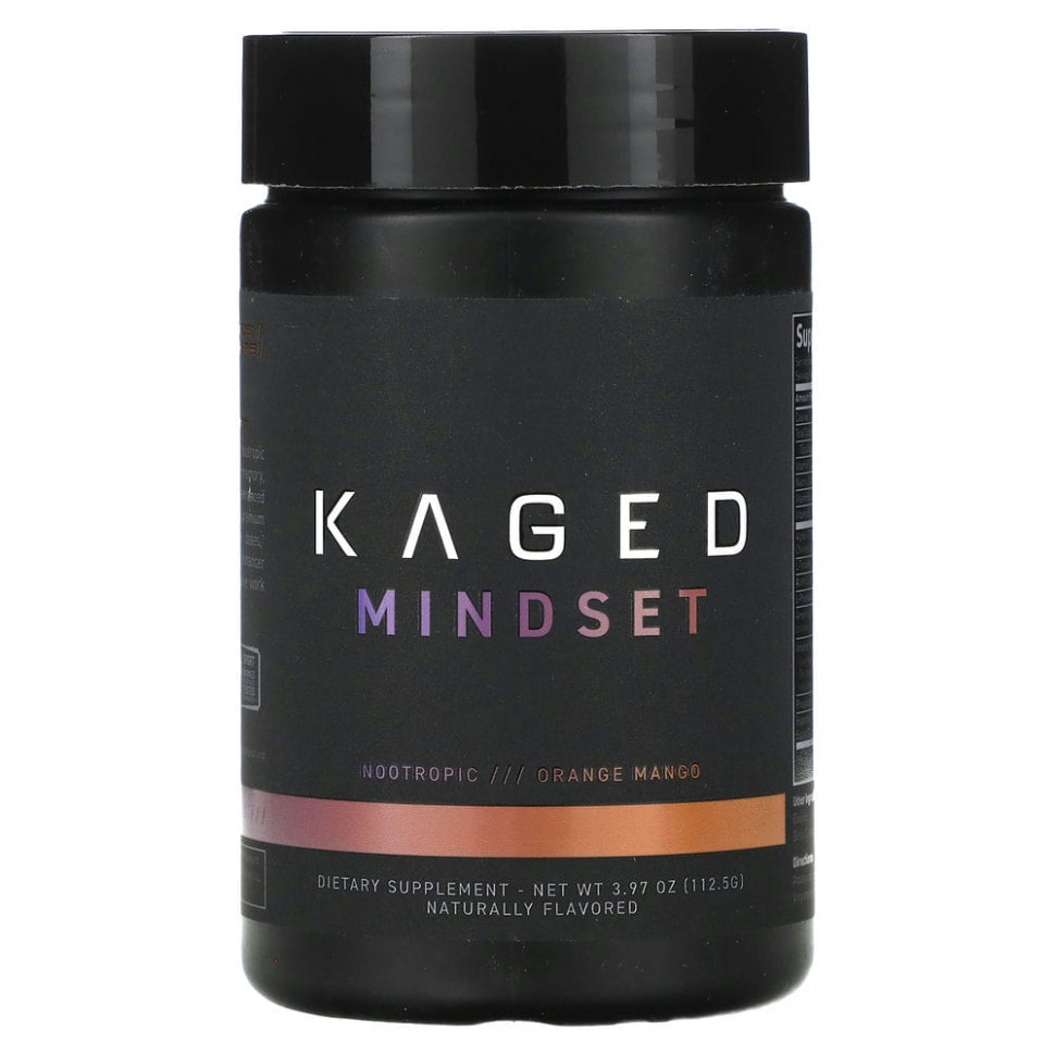   (Iherb) Kaged, Mindset,   , 112,5  (3,97 )    -     , -, 