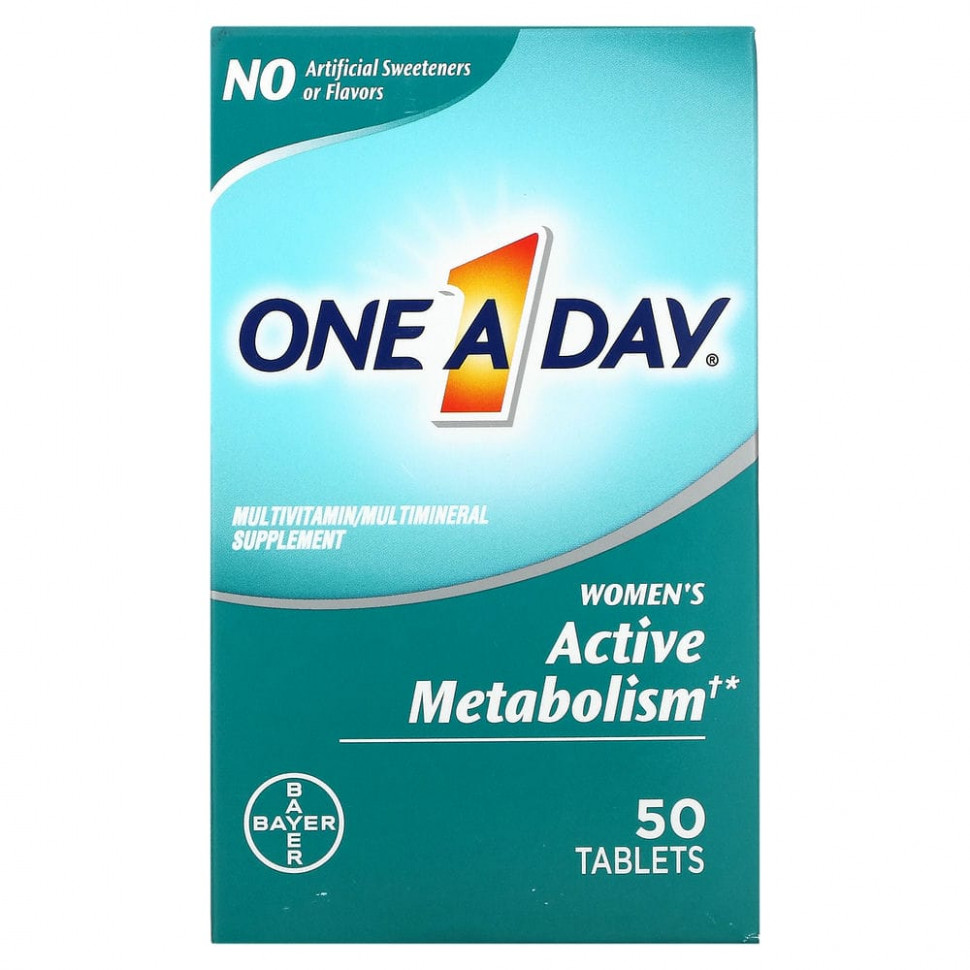 ���� ������ (Iherb) One-A-Day, �������� ���������� ��� ������, ���������������� / ����������������� �������, 50 ��������, ������ �� 3180 ���