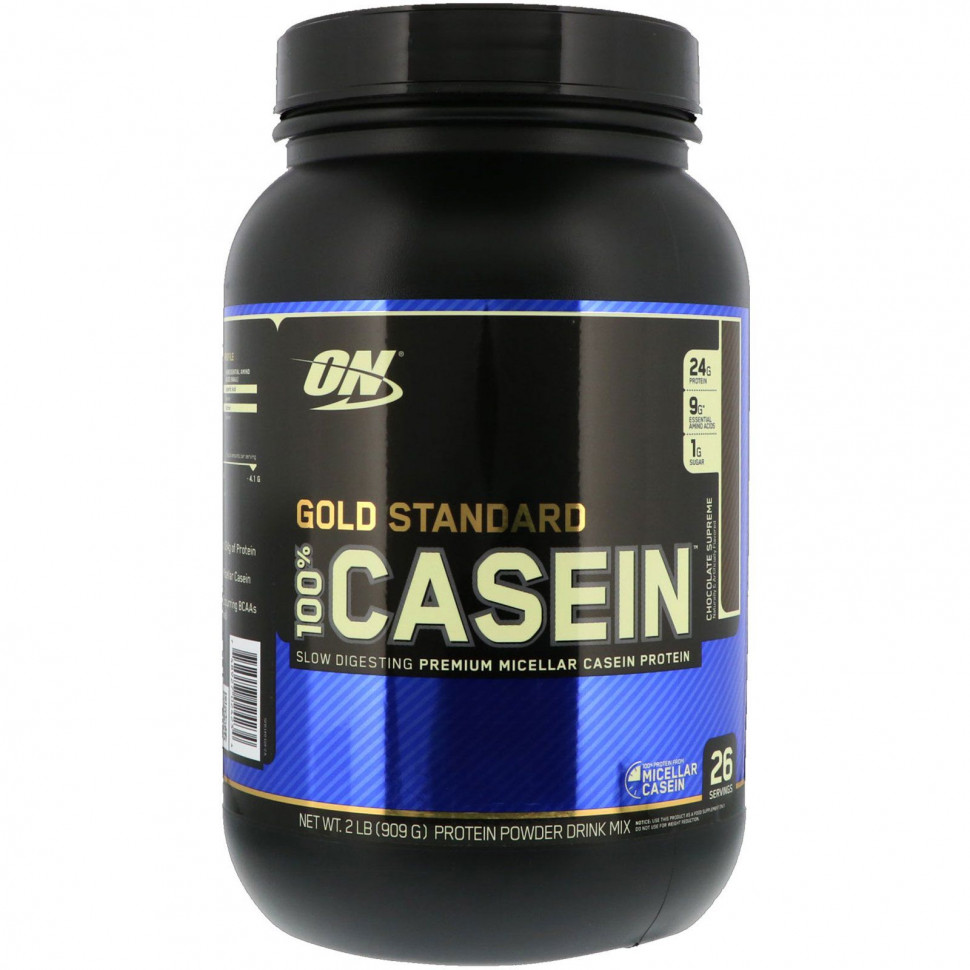 ���� ������ (Iherb) Optimum Nutrition, Gold Standard 100% Casein, ������ �� ������ ������������� ��������, 909 � (2 �����), ������ �� 11690 ���