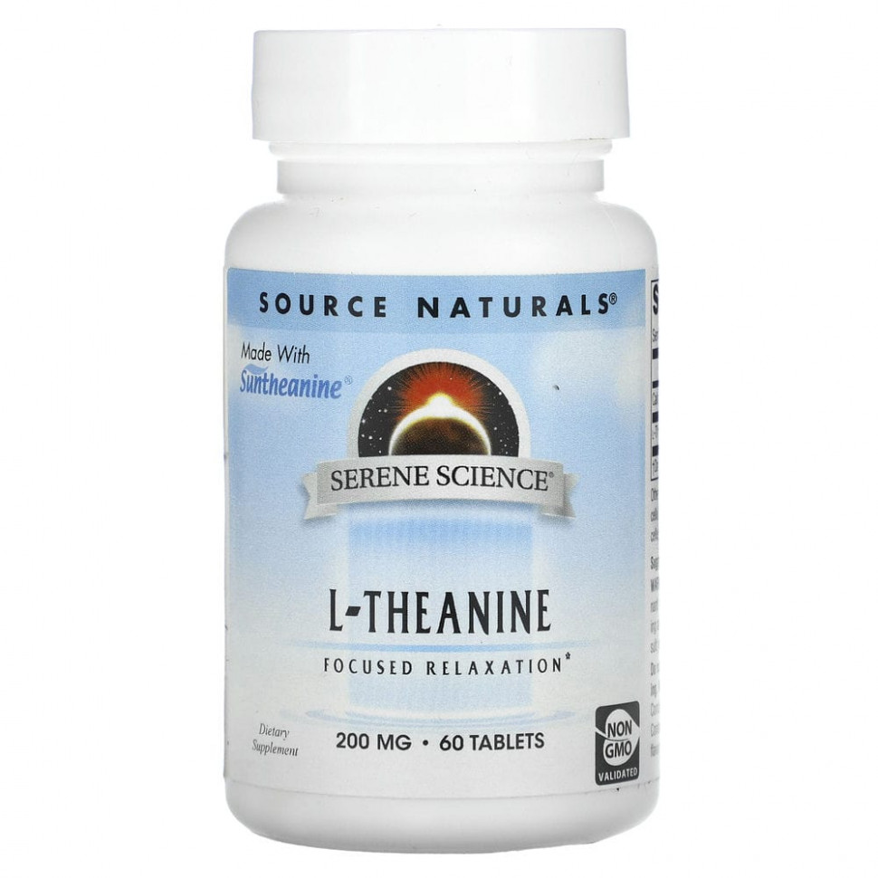   (Iherb) Source Naturals, L-, 200 , 60     -     , -, 