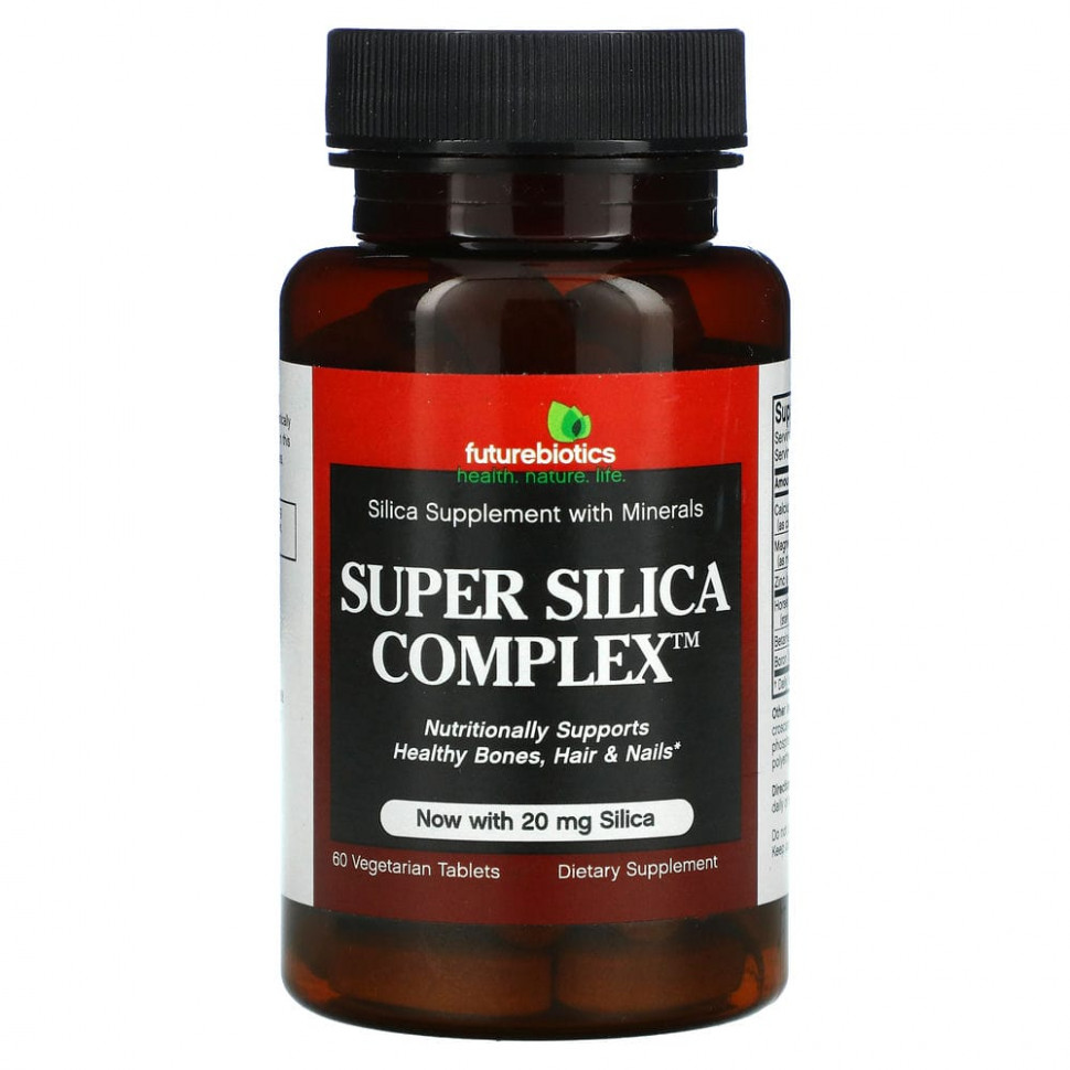   (Iherb) FutureBiotics, Super Silica Complex, 60      -     , -, 