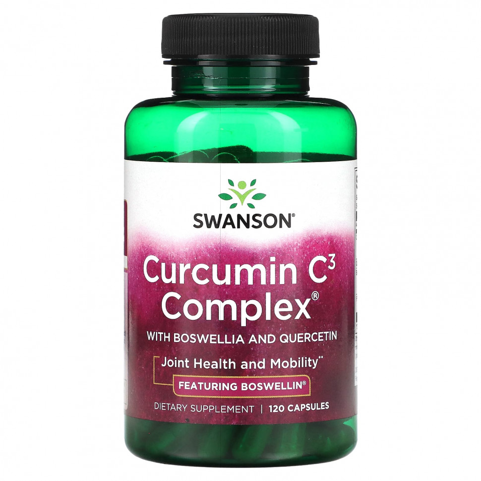   (Iherb) Swanson, Curcumin C3 Complex, 120     -     , -, 