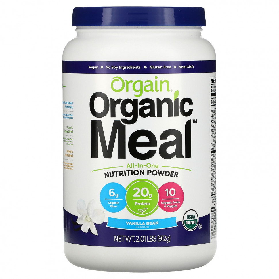   (Iherb) Orgain, Organic Meal,   , , 912  (2,01 )    -     , -, 