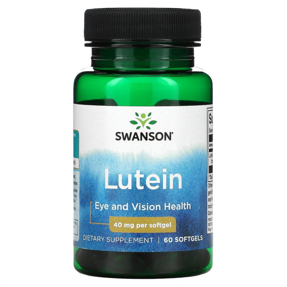 ���� ������ (Iherb) Swanson, ������, 40 ��, 60 ������ ��������, ������ �� 3020 ���