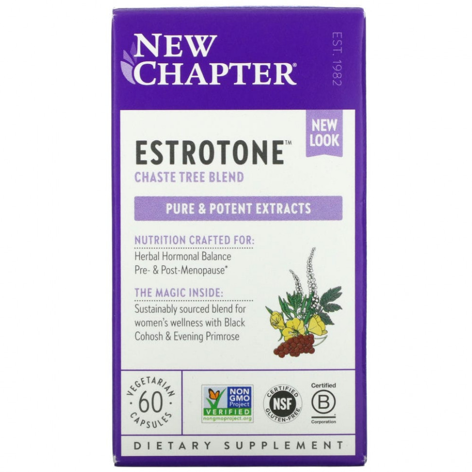   (Iherb) New Chapter, Estrotone, 60      -     , -, 