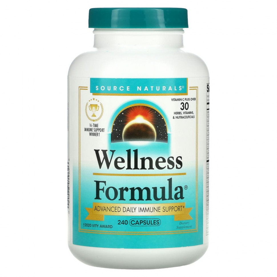 ���� ������ (Iherb) Source Naturals, Wellness Formula, ���������� ���������� �������� ���������, 240 ������, ������ �� 6490 ���