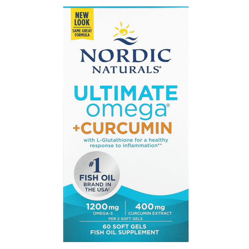   (Iherb) Nordic Naturals, Omega Curcumin, 1250 , 60     -     , -, 