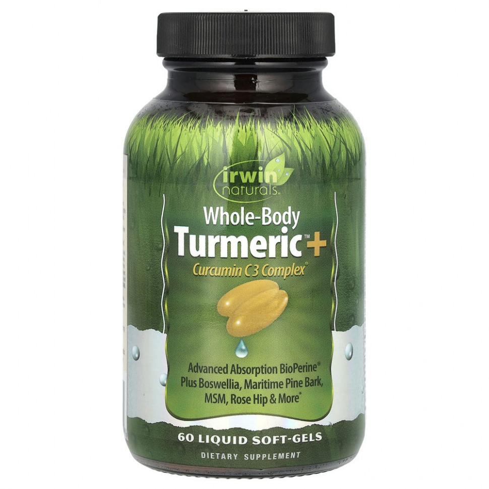   (Iherb) Irwin Naturals, Whole-Body Turmeric+, , 60       -     , -, 