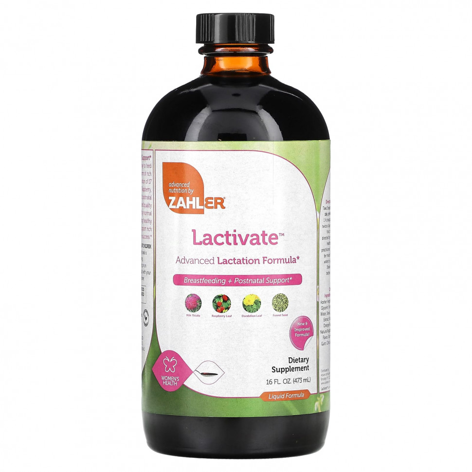   (Iherb) Zahler, Lactivate,      , 473  (16 . )    -     , -, 