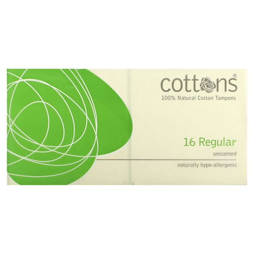   (Iherb) Cottons,   100%  , ,  , 16 ,   1260 