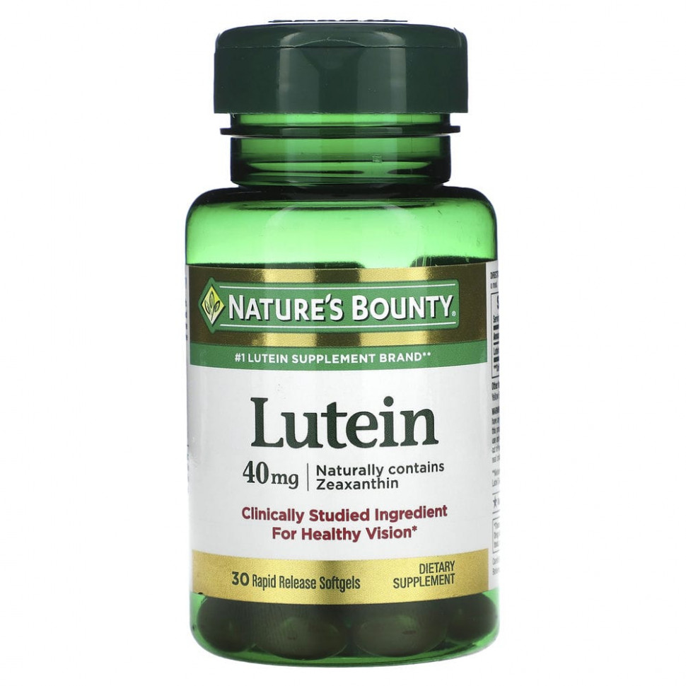 ���� ������ (Iherb) Nature's Bounty, ������, 40 ��, 30 ������ ����������� ������ � ������� ��������������, ������ �� 5520 ���