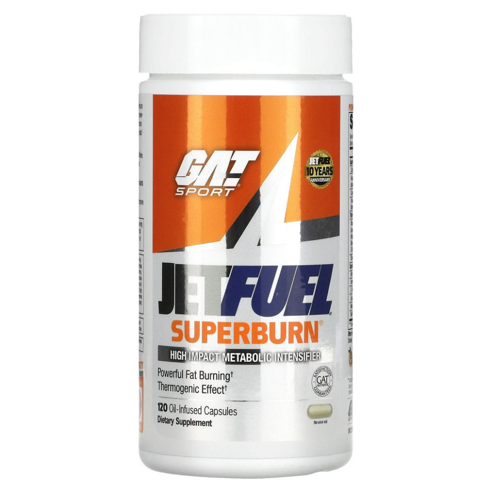   (Iherb) GAT, JetFUEL Superburn, 120      -     , -, 