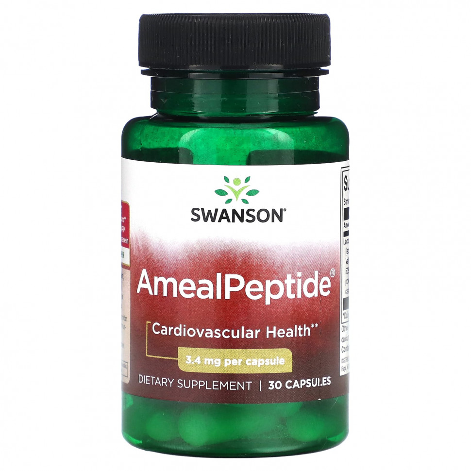   (Iherb) Swanson, AmealPeptide, 3,4 , 30     -     , -, 