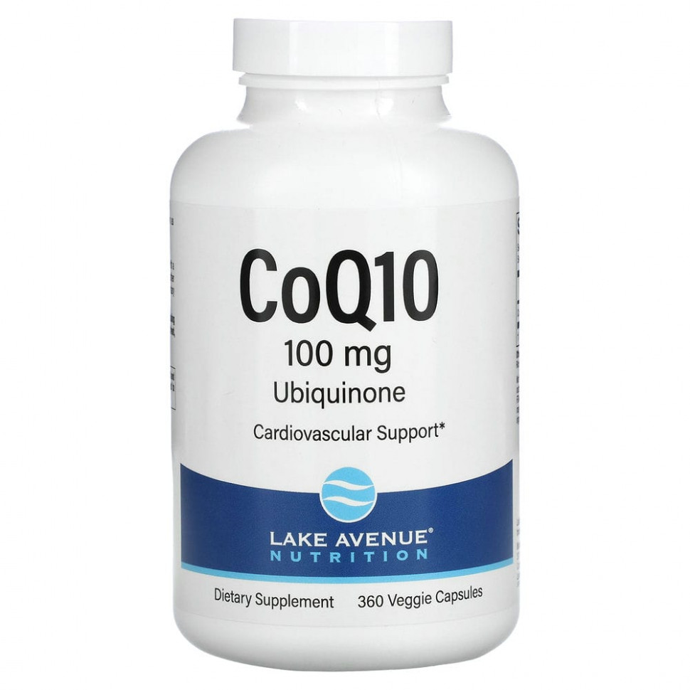   (Iherb) Lake Avenue Nutrition,  Q10,  USP, 100 , 360      -     , -, 