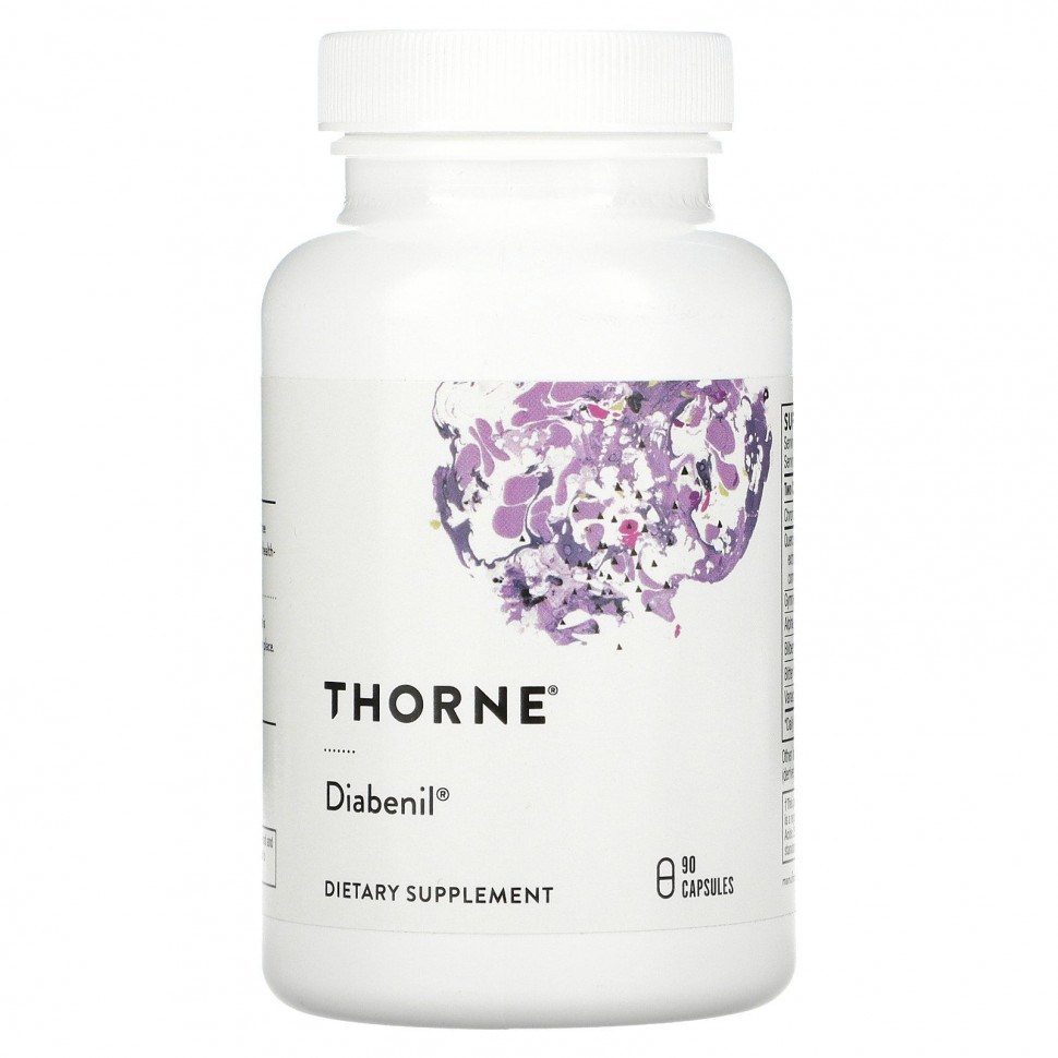 ���� ������ (Iherb) Thorne Research, Diabenil, 90 ������, ������ �� 9290 ���
