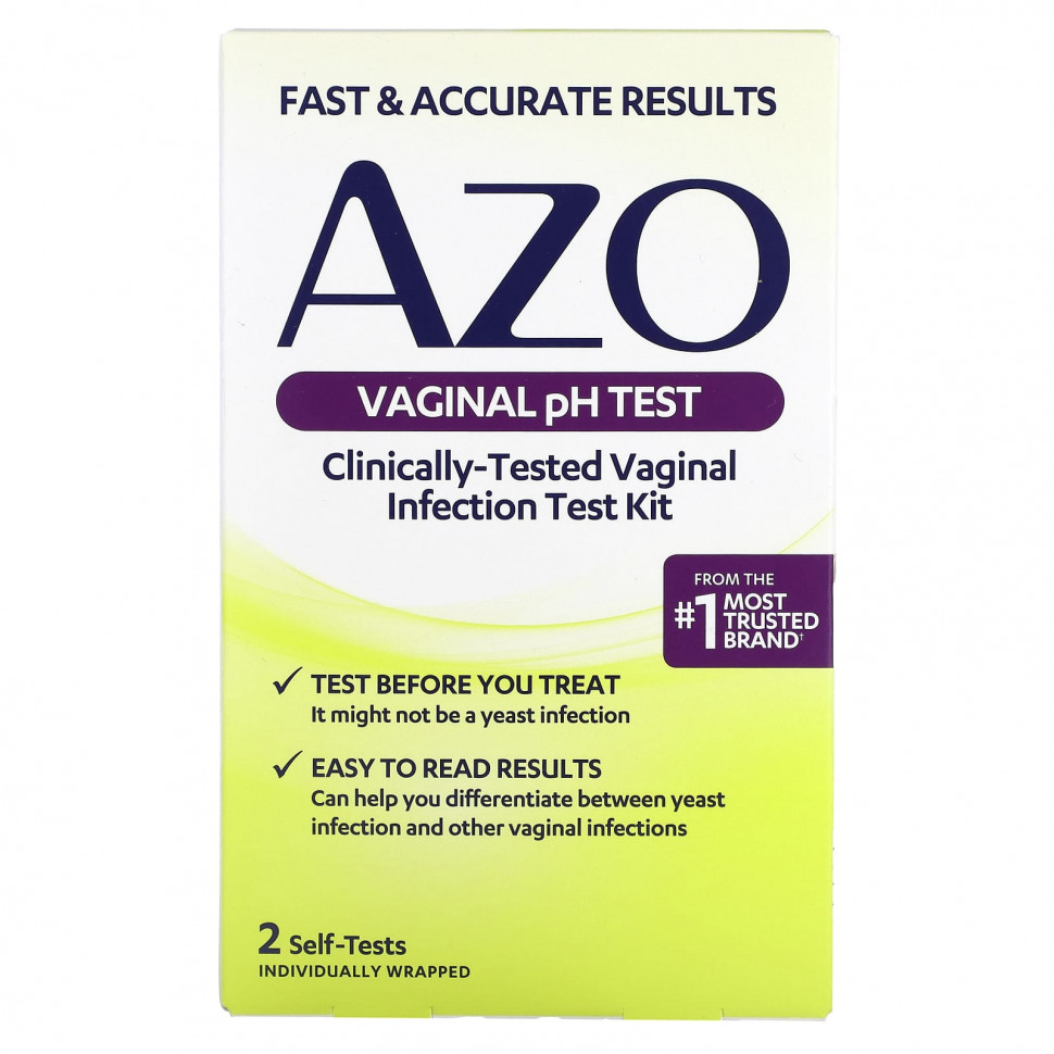 ���� ������ (Iherb) Azo, ����������� pH-����, 2 ����� ��� ���������������, ������ �� 3940 ���