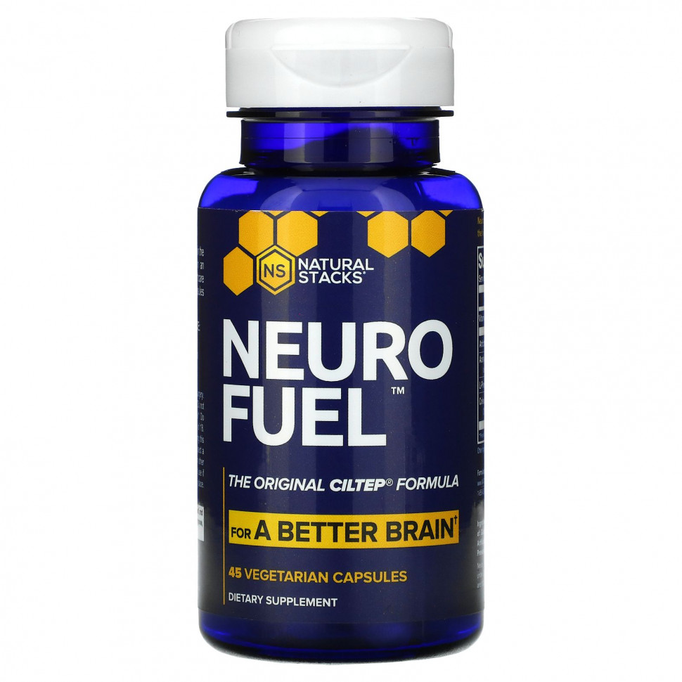   (Iherb) Natural Stacks, Neuro Fuel, 45      -     , -, 