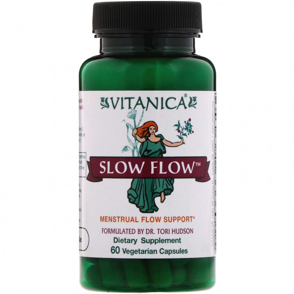   (Iherb) Vitanica, Slow Flow,   , 60      -     , -, 