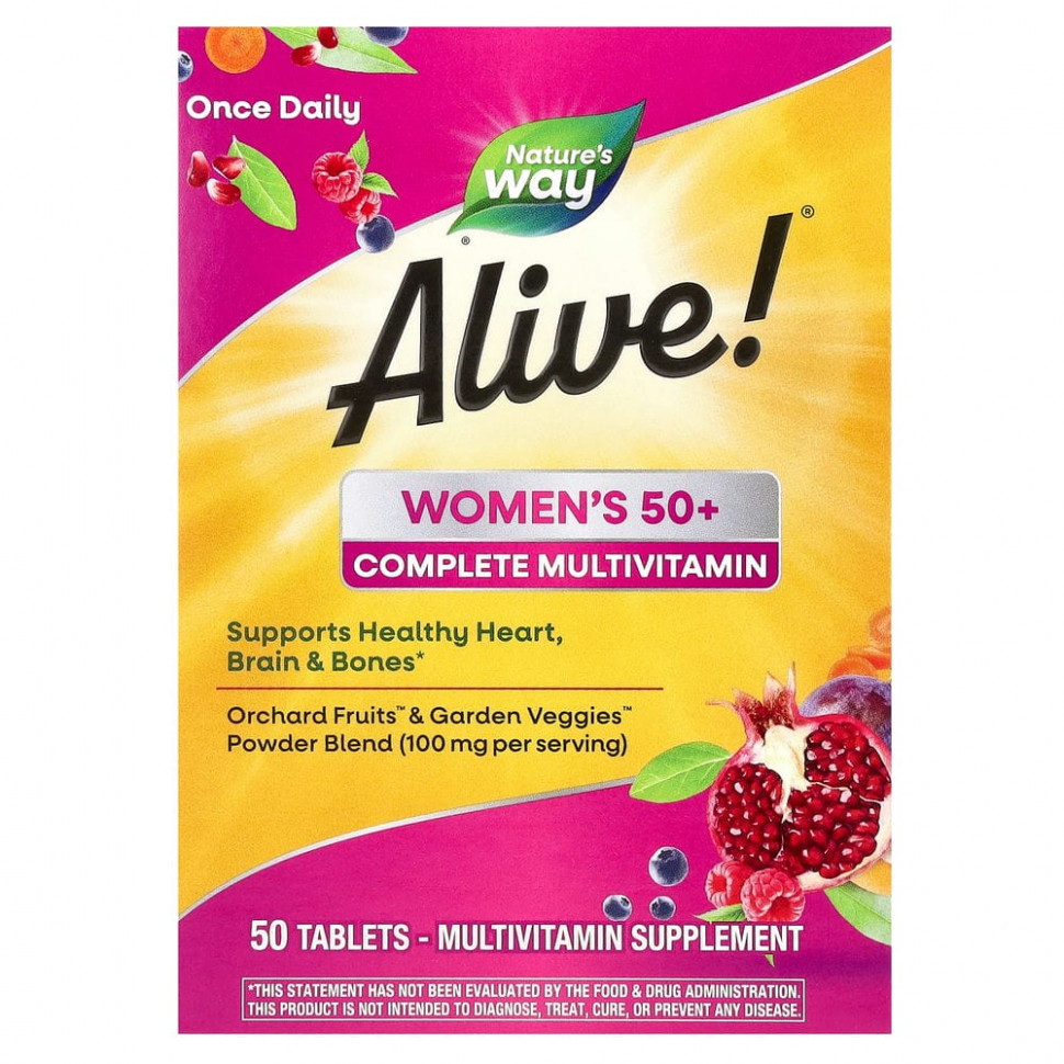   (Iherb) Nature's Way, Alive!       50 , 50     -     , -, 