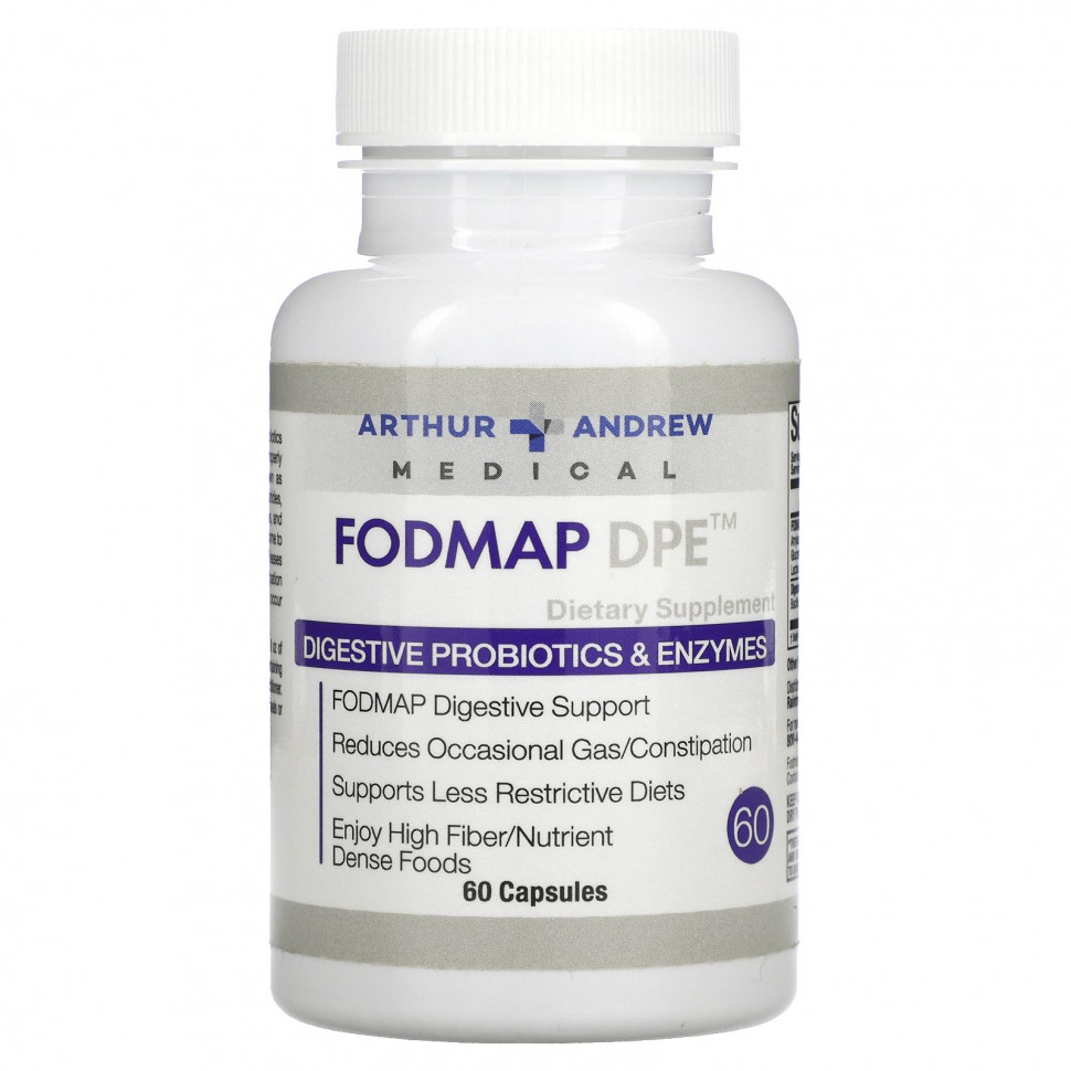   (Iherb) Arthur Andrew Medical, FODMAP DPE`` 60     -     , -, 