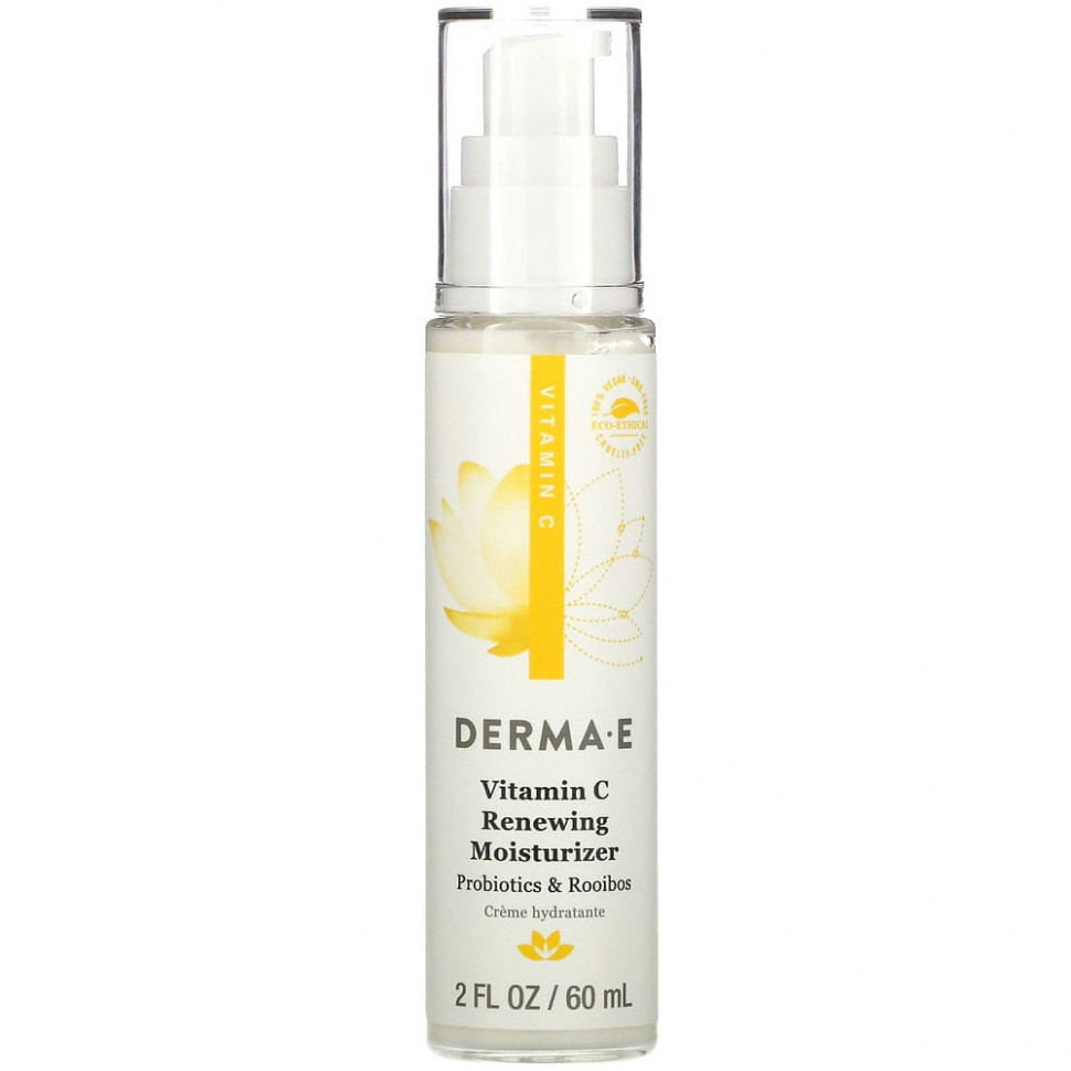 ���� ������ (Iherb) Derma E, ����������������� ����������� ���� � ��������� C, ������������ � ���������� �������, 60 �� (2 ����. �����), ������ �� 4400 ���