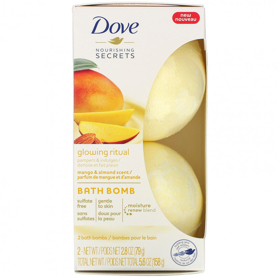 ���� ������ (Iherb) Dove, Nourishing Secrets, ����� ��� ����, ����� � �������, 2 ����� ��� ����, 2,8 ����� (79 �) ������, ������ �� 1780 ���