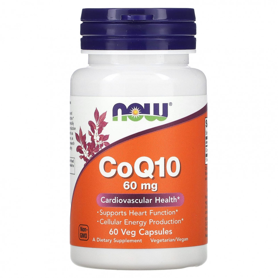   (Iherb) NOW Foods, CoQ10, 60 , 60      -     , -, 