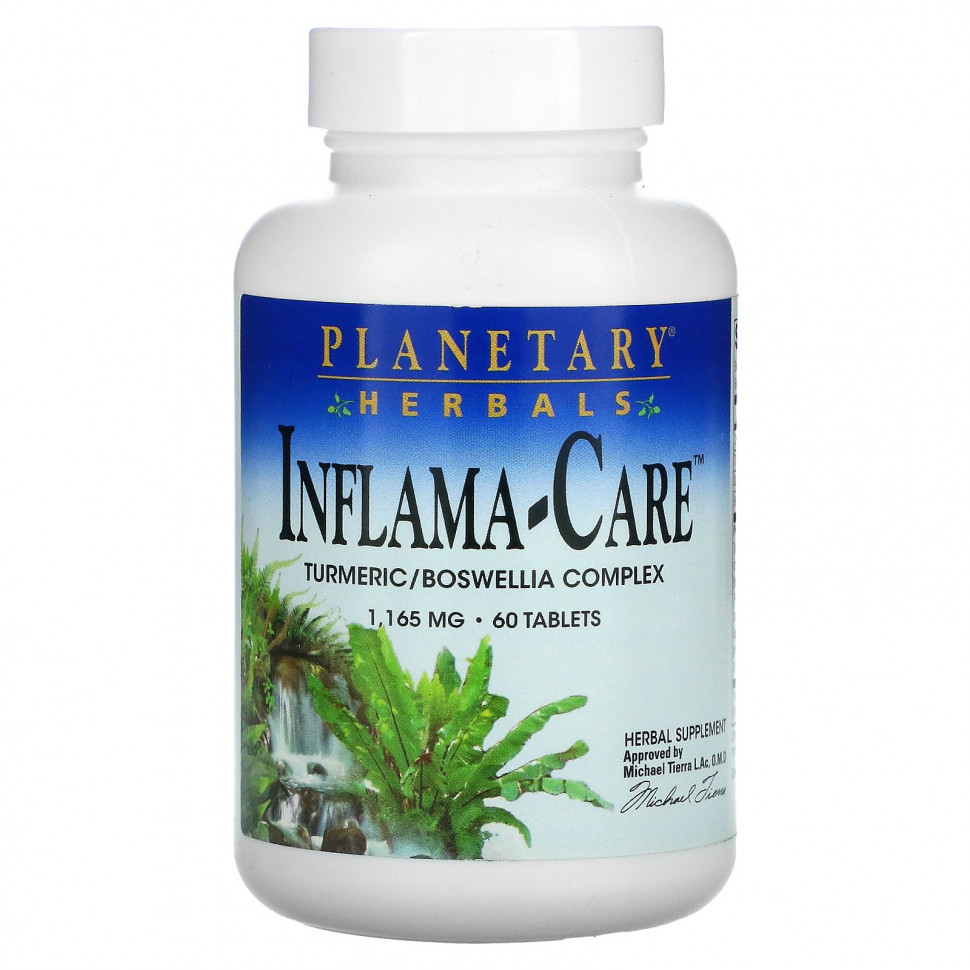 ���� ������ (Iherb) Planetary Herbals, Inflama-Care, 1,165 ��, 60 ��������, ������ �� 4800 ���