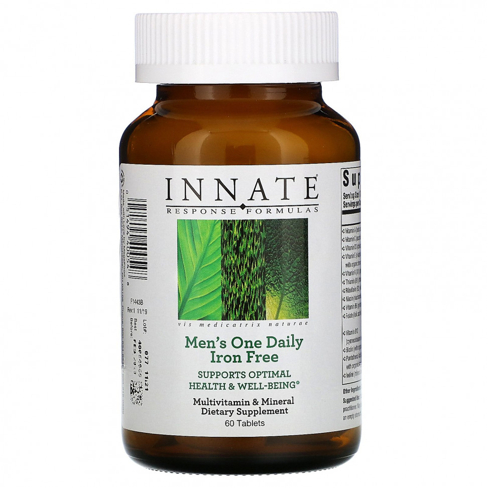 ���� ������ (Iherb) Innate Response Formulas, Men's One Daily, ��� ������, 60 ��������, ������ �� 7430 ���