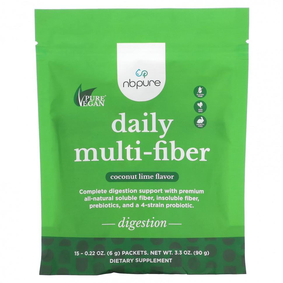   (Iherb) NB Pure, Daily Multi-Fiber,   , 15   6  (0,22 ),   4260 